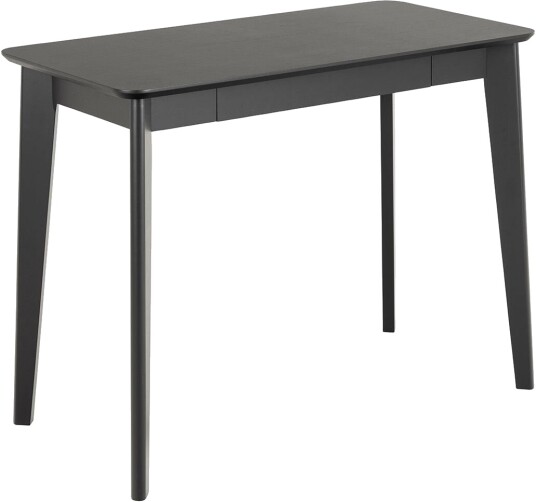 Roxby skrivebord 1 skuff svart.