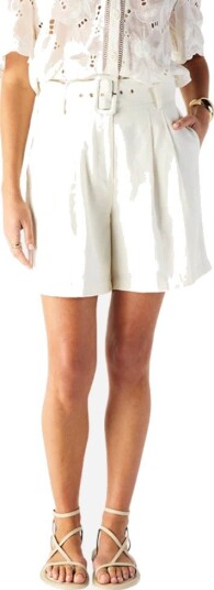 Ministry Of Style Serafina linen shorts XS hvit dame