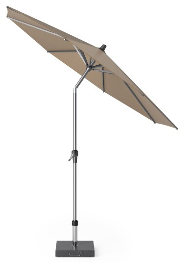 Platinum Riva parasoll Taupe/grå exkl. parasollfot 2,5 m Natur