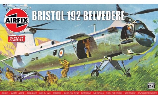 Airfix 1/72 Bristol 192 Belvedere Vintage Classics