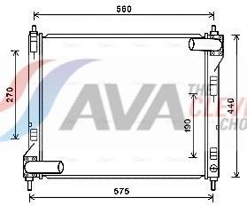 Radiator AVA Clever Choice DN2354