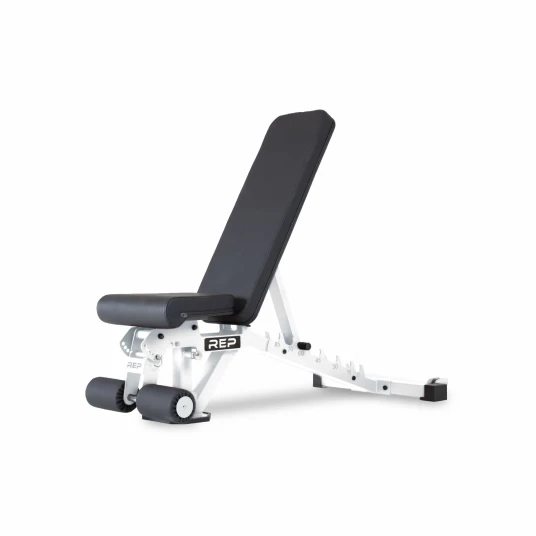 REP Fitness AB 3000 2.0 FID Justerbar Treningsbenk Hvit REP Fitness AB 3000 2.0 FID Justerbar Treningsbenk Hvit