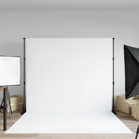 vidaXL Bakgrunnsstativ svart 254x243 cm stål vidaXL Bakgrunnsstativ svart 254x243 cm stål