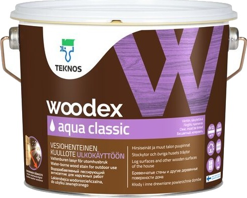 Teknos Woodex Aqua Classic 3L Nord Teknos Woodex Aqua Classic 3L Nord