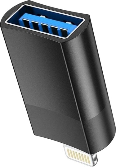 Usb-Adapter Hoco Ua17 Usb-A Til Lightning Svart