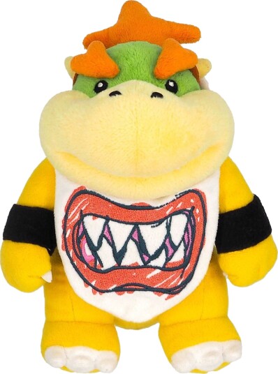 Super Mario Bowser Jr. Kosedyr 23 cm - Offisiell Nintendo Plush Super Mario Bowser Jr. Kosedyr 23 cm - Offisiell Nintendo Plush