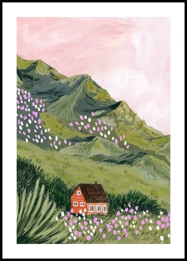 Mountain House Plakat Plakat / 50x70cm