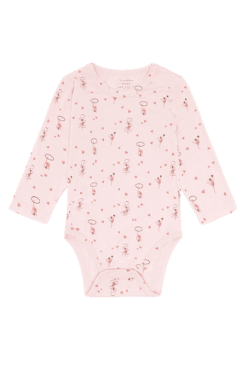 Hust & Claire Buller gymnast bambus body   chalk pink   50