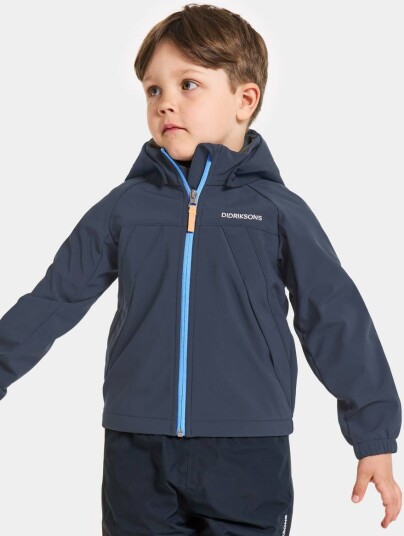 Didriksons Troel Kds Jacket 3 Navy 130