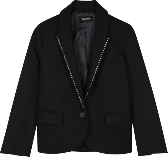 Zadig & Voltaire Kids Suit Jacket Black 140