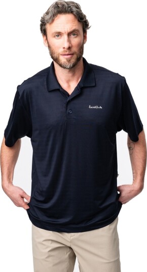 Local Rule Tech Polo Blå Golf pologenser herre Dark Navy X Small