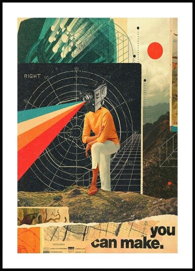 You Can Make It Right Plakat / 50x70cm