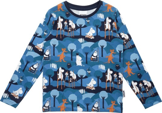 MUMIN Äventyr Tröja   Blue   104