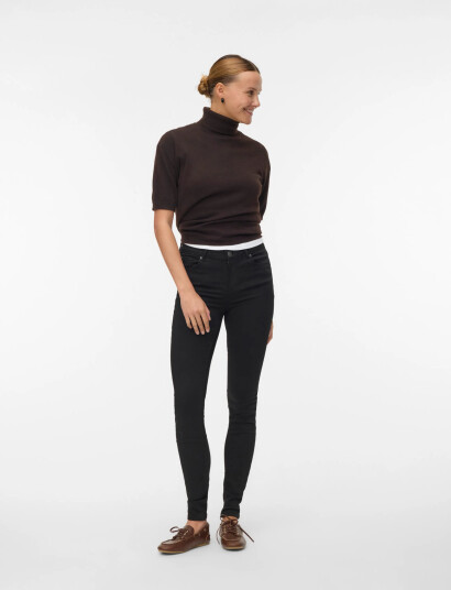 Vero Moda Vmlux Nw Super S Jeans Ba037 Ga Noos - Black - XL x 30 Vero Moda Vmlux Nw Super S Jeans Ba037 Ga Noos - Black - XL x 30
