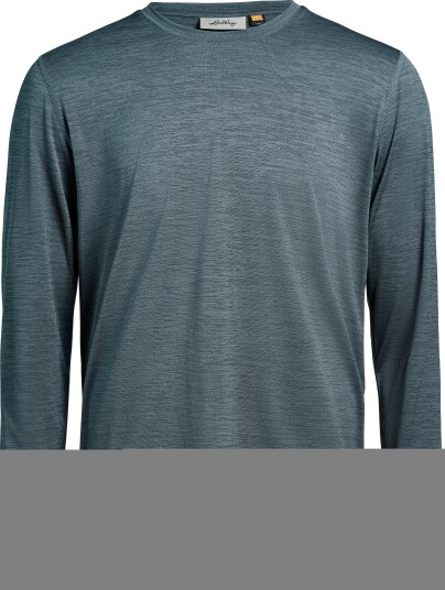 Lundhags Men"s Tived Long Sleeve T shirt Dark Sky Blue S