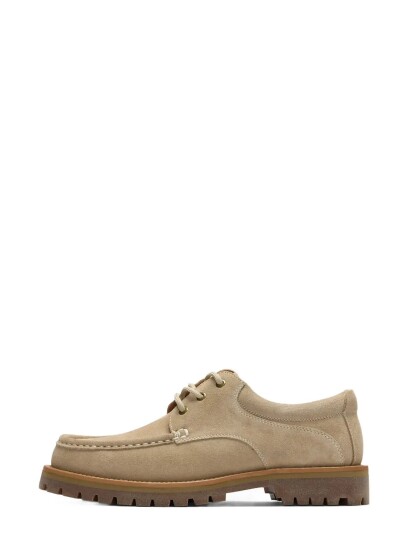 Selected Slmholger Suede Boat Shoe Noos Beige 41 Selected Slmholger Suede Boat Shoe Noos Beige 41