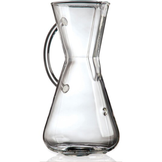 Chemex Kaffetrakter 3 Kopper Glass Handle Chemex Kaffetrakter 3 Kopper Glass Handle