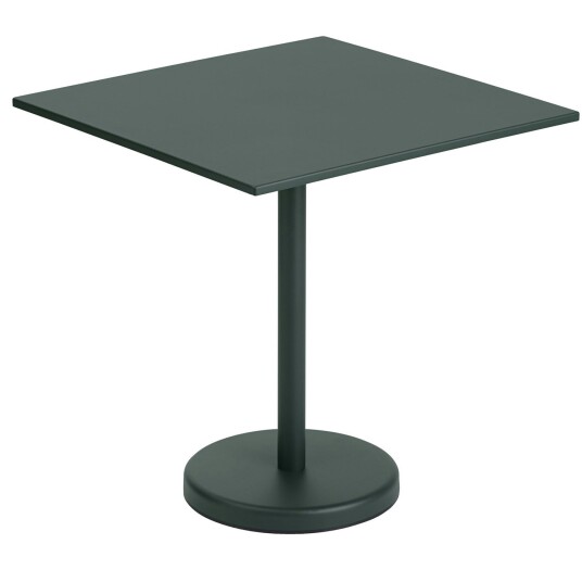 Muuto Muuto Linear Bord Stål 70x70 cm Mørkegrønn Muuto Muuto Linear Bord Stål 70x70 cm Mørkegrønn