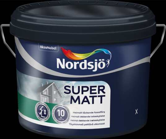 NORDSJØ SUPERMATT BW 10L NORDSJØ SUPERMATT BW 10L