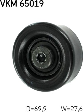 Løpehjul, vifterem SKF VKM 65019
