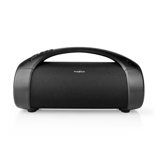 Nedis Bluetooth Party Boombox IPX5 50W Bærbar Svart Høyttaler Nedis Bluetooth Party Boombox IPX5 50W Bærbar Svart Høyttaler