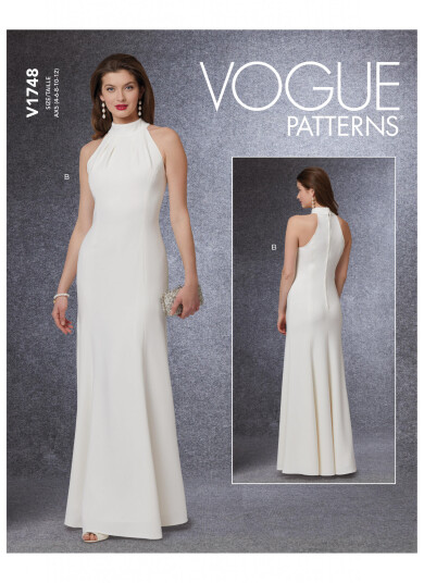 Vogue 1748 - Kjole AX5 (4-6-8-10-12)