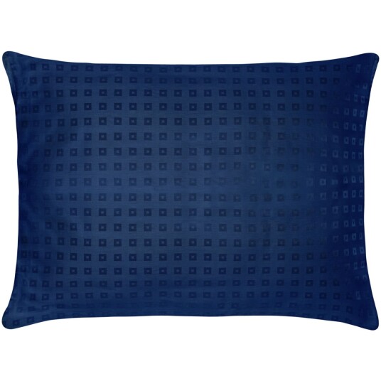 ERWIN M. Putetrekk Cube glidelås; 70x90 cm LxB; Blå; 2 Stykk / Forpakning