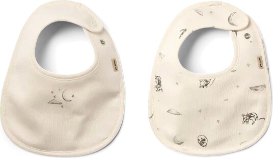 Wheat 2 Bib Taylor - DREAMING MOUSE - One Size