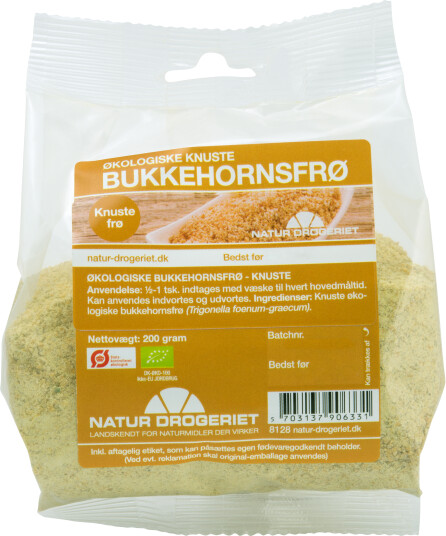 Natur Drogeriet Natur-Drogeriet Bukkehornkløverfrø Malt Ø - 200 g