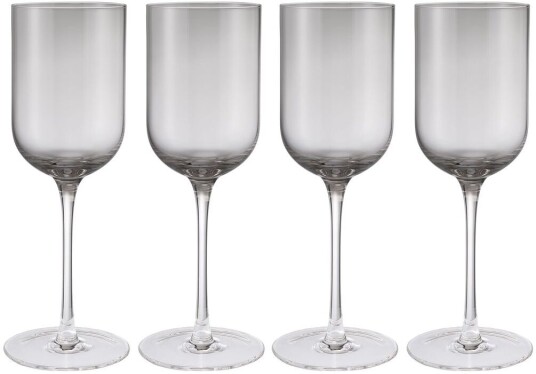 blomus Fuumi vinglass 31 cl 4 pk Smoke klar blomus Fuumi vinglass 31 cl 4 pk Smoke klar