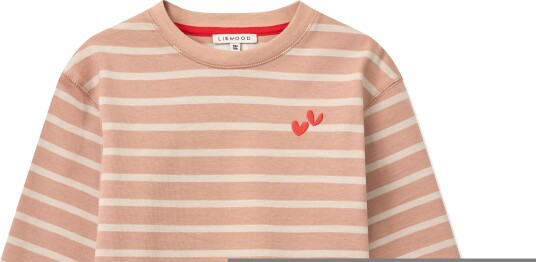 Liewood Tyler Stripe Ls T Shirt Beige 110/116