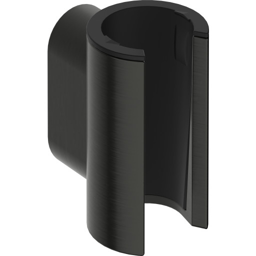 Hansgrohe Porter Fine dusjholder, børstet sort krom Hansgrohe Porter Fine dusjholder, børstet sort krom