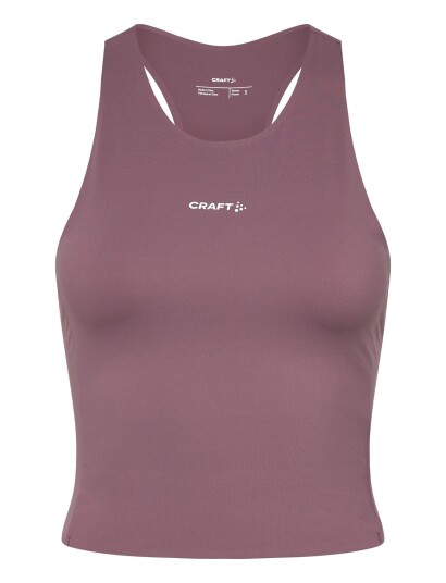 Craft Hypervent Cropped Pocket Singlet W Purple XL