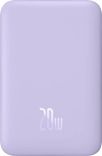 Baseus Ppcx110105, 10000 Mah, Lithium Polymer (Lipo), Trådløs Lading, 20 W, Lilla