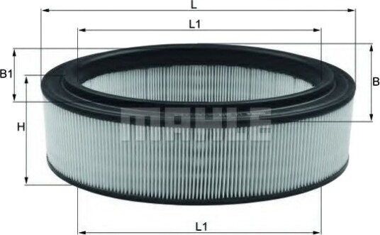 Luftfilter KNECHT LX 2844 Luftfilter KNECHT LX 2844