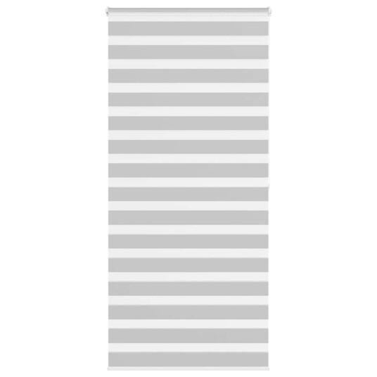 Sebragardin lysegrå 100x200 cm stoff bredde 95,9 polyester