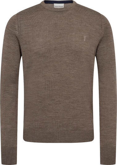 Bruun & Stengade Bs Jupiter Regular Fit Knitwear Brown XXL