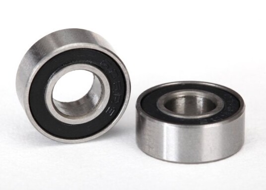 Traxxas 5180A Ball Bearings Black Rubber Sealed 6x13x5mm 2 Traxxas 5180A Ball Bearings Black Rubber Sealed 6x13x5mm 2