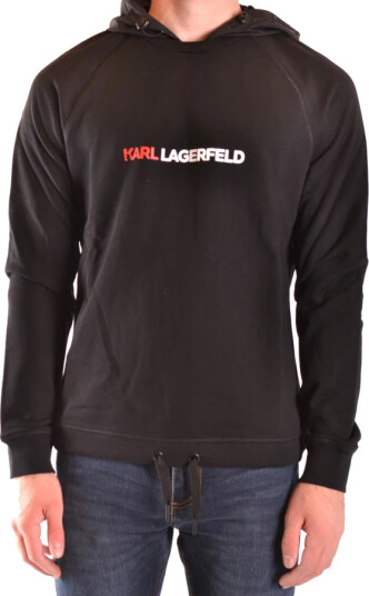 Karl Lagerfeld Herre Gensere & Hettegensere Svart S,