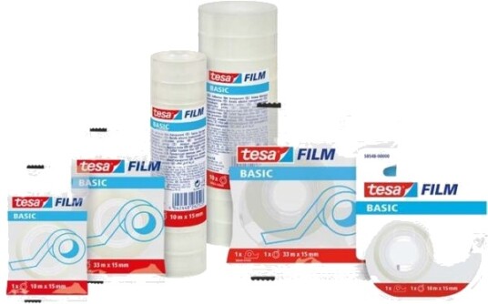 Tesa Tesa Gjennomsiktig Tape 15 Mm/33 M 10 Stk 58568 00000 00 Ts