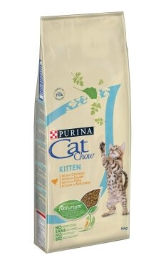 Purina Cat Chow Kattunge Kylling 15 kg