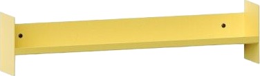 TipToe PLI Slim Hylle 60 cm Napoli Gul TipToe PLI Slim Hylle 60 cm Napoli Gul