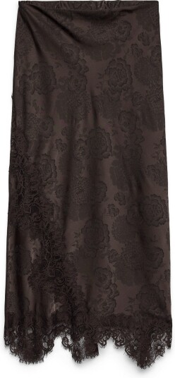 Vero Moda | Vmkira Lace Mw 7/8 Skirt Wvn Pa | S