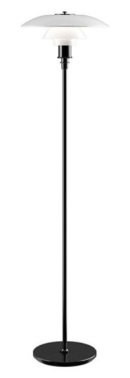 Louis Poulsen PH 3½-2½ Gulvlampe Svart Metallisert Louis Poulsen PH 3½-2½ Gulvlampe Svart Metallisert