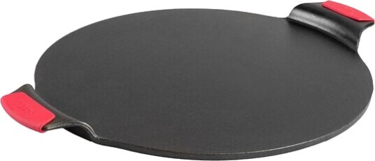 Lodge Cast Iron   Classic Bakeware pizzastein med silikongrep 38x38 cm