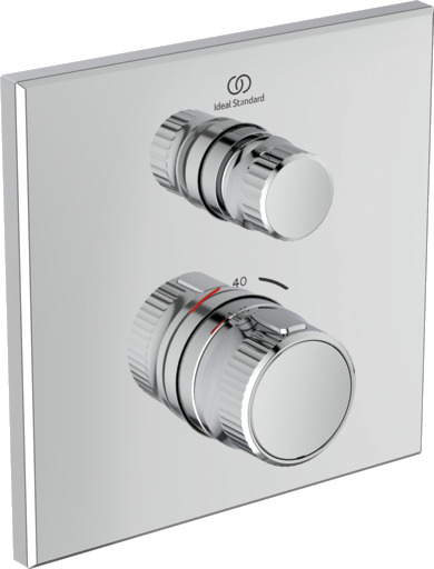 Ideal Standard Ceratherm Navigo, Dusjarmatur, 157x157x40 mm