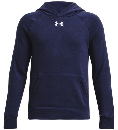 Under Armour Ua Rival Fleece Hoodie Navy 128 140