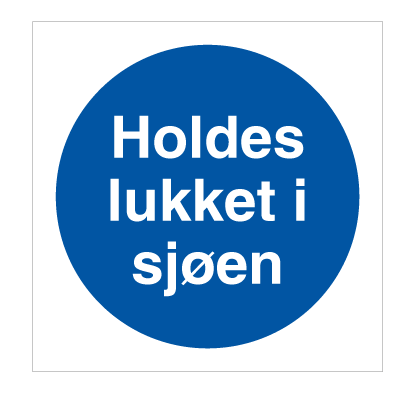 Jo Safety Holdes lukket i sjøen Photoluminescent Rigid Plast PR MM 150 x IMO 6360100PRMM