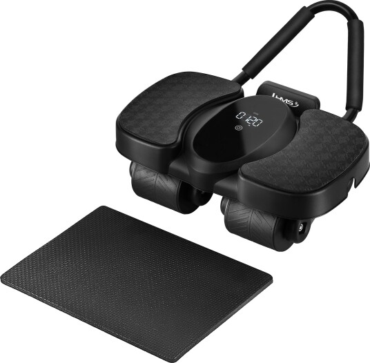 Automatisk magehjul med støtte og display fra HMS – avansert treningsutstyr for effektiv magetrening hjemme