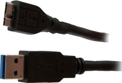 Usb A Til Microb-Kabel 30 M Usb30 Svart Synergy 21